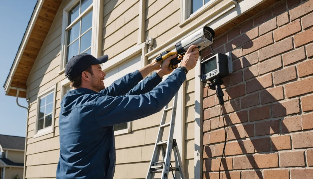 installer camera exterieur